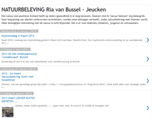 Tablet Screenshot of natuurbeleving-pgb.blogspot.com