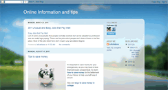 Desktop Screenshot of 4online-business-articles.blogspot.com