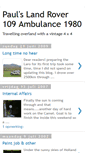 Mobile Screenshot of paulslandrover.blogspot.com