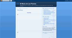 Desktop Screenshot of elmusic17.blogspot.com