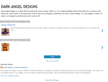 Tablet Screenshot of darkangelwear.blogspot.com