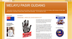 Desktop Screenshot of melayupasirgudang.blogspot.com