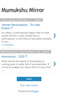Mobile Screenshot of mumukshumirror.blogspot.com