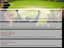 Tablet Screenshot of gerardpiquefans.blogspot.com