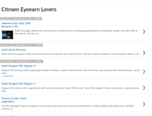 Tablet Screenshot of citroen-eyeearn.blogspot.com