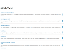 Tablet Screenshot of minchviews.blogspot.com