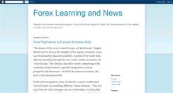 Desktop Screenshot of forexlearningandnews.blogspot.com