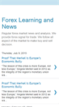 Mobile Screenshot of forexlearningandnews.blogspot.com