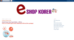 Desktop Screenshot of eshopkorea.blogspot.com