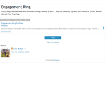 Tablet Screenshot of engagement--ring.blogspot.com