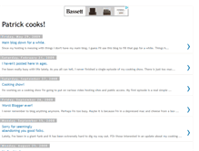 Tablet Screenshot of patrick-cooks.blogspot.com