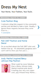 Mobile Screenshot of dressmynest.blogspot.com