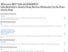 Tablet Screenshot of bestgunaccessories.blogspot.com