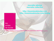 Tablet Screenshot of lesamiesdelouise.blogspot.com