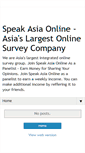 Mobile Screenshot of onlinesurvey-income.blogspot.com