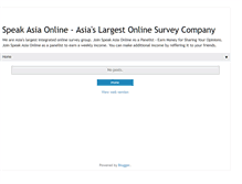 Tablet Screenshot of onlinesurvey-income.blogspot.com