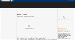 Desktop Screenshot of dresdenfiles.blogspot.com