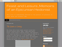 Tablet Screenshot of feastandleisure.blogspot.com
