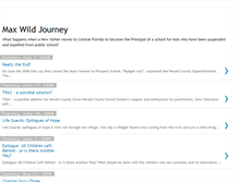 Tablet Screenshot of maxwild.blogspot.com