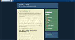 Desktop Screenshot of idolpool07.blogspot.com