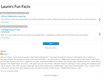Tablet Screenshot of lauriesfacts.blogspot.com