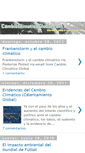 Mobile Screenshot of cambioclimaticoglobal.blogspot.com