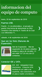 Mobile Screenshot of informaciondelequipodecomputo.blogspot.com