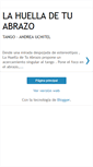 Mobile Screenshot of lahuelladetuabrazo.blogspot.com