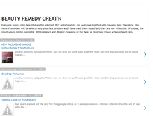 Tablet Screenshot of beautyremedy.blogspot.com