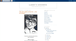 Desktop Screenshot of larrysgoodbye.blogspot.com