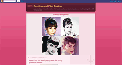 Desktop Screenshot of fashionandfilmfusion.blogspot.com