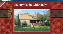 Desktop Screenshot of countrycabinwithcindy.blogspot.com