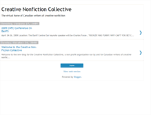 Tablet Screenshot of cnfcollective.blogspot.com