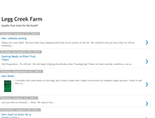 Tablet Screenshot of leggcreekfarm.blogspot.com