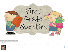 Tablet Screenshot of firstgradesweeties.blogspot.com