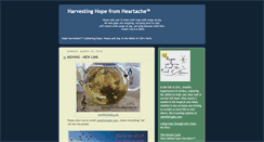 Desktop Screenshot of harvestinghope.blogspot.com