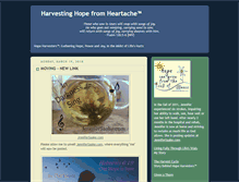 Tablet Screenshot of harvestinghope.blogspot.com