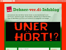 Tablet Screenshot of dehner-verdi.blogspot.com
