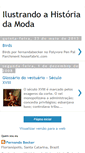 Mobile Screenshot of ilustrandoahistoriadamoda.blogspot.com