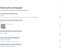 Tablet Screenshot of dextructio.blogspot.com