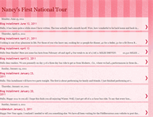 Tablet Screenshot of nancynationaltour.blogspot.com