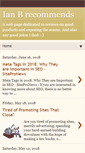 Mobile Screenshot of ianbrecommends.blogspot.com