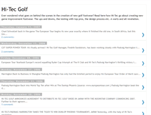 Tablet Screenshot of hi-tecgolf.blogspot.com