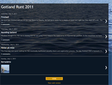Tablet Screenshot of gotlandrunt11.blogspot.com