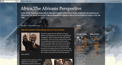 Desktop Screenshot of afrikanway.blogspot.com