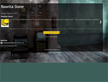 Tablet Screenshot of knowaboutrosettastone.blogspot.com