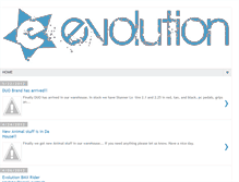 Tablet Screenshot of evolutionbmxteam.blogspot.com