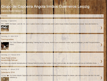 Tablet Screenshot of capoeira-angola-leipzig.blogspot.com