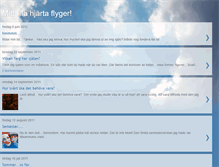 Tablet Screenshot of mittlillahjartaflyger.blogspot.com