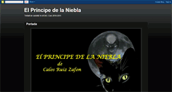 Desktop Screenshot of nil-elprincipedelaniebla.blogspot.com